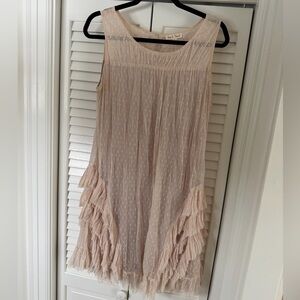 Hem & Thread Ruffle Dress